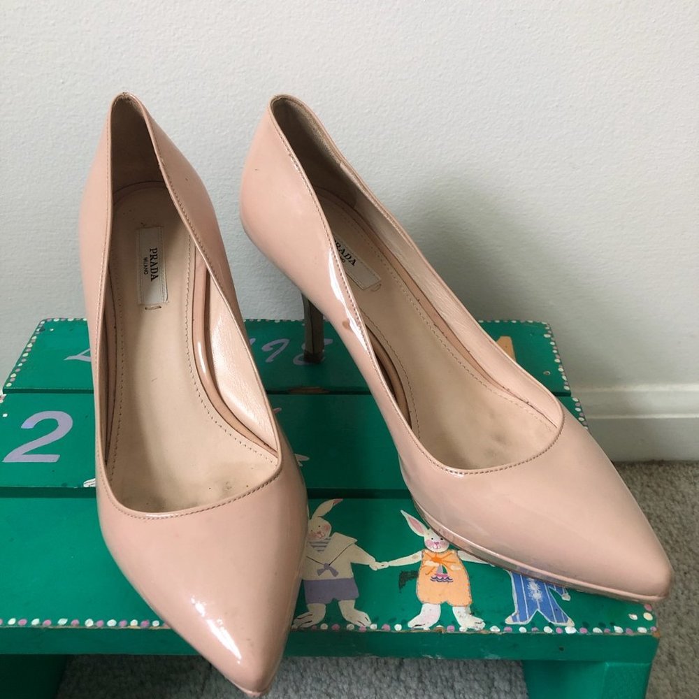 Prada - Patent Leather Heels